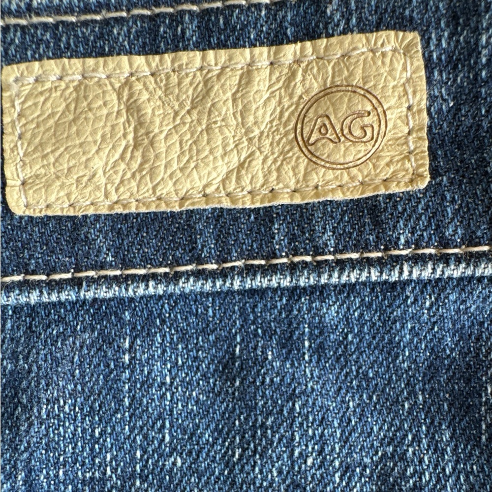 AG-ED DENIM ADRIANO GOLDSCHMIED The Vera Denim Mini Skirt, Size 28. - Picture 9 of 13